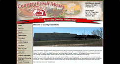 Desktop Screenshot of countryfreshmeats.com